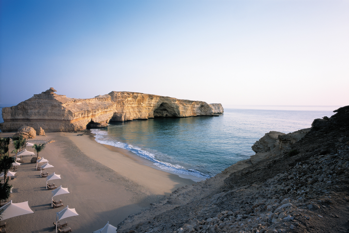 Beach in Oman