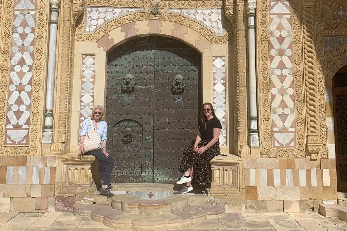 Henrietta Loyd and Venetia Stanley exploring Beirut