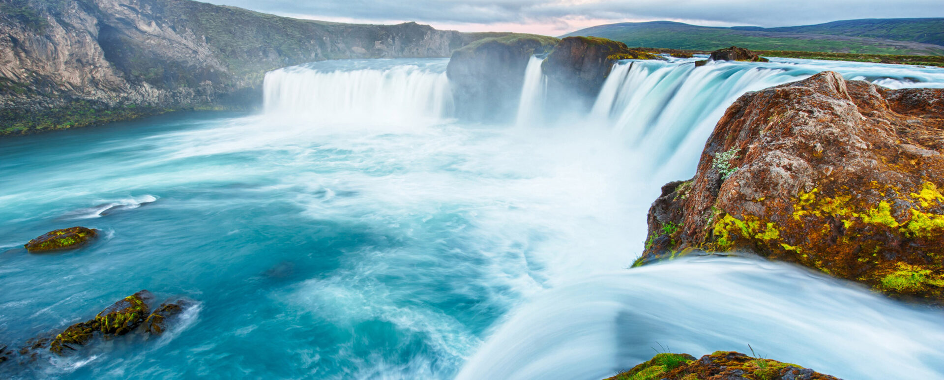 Iceland, Godafoss waterfall, How best to spend a week in Iceland