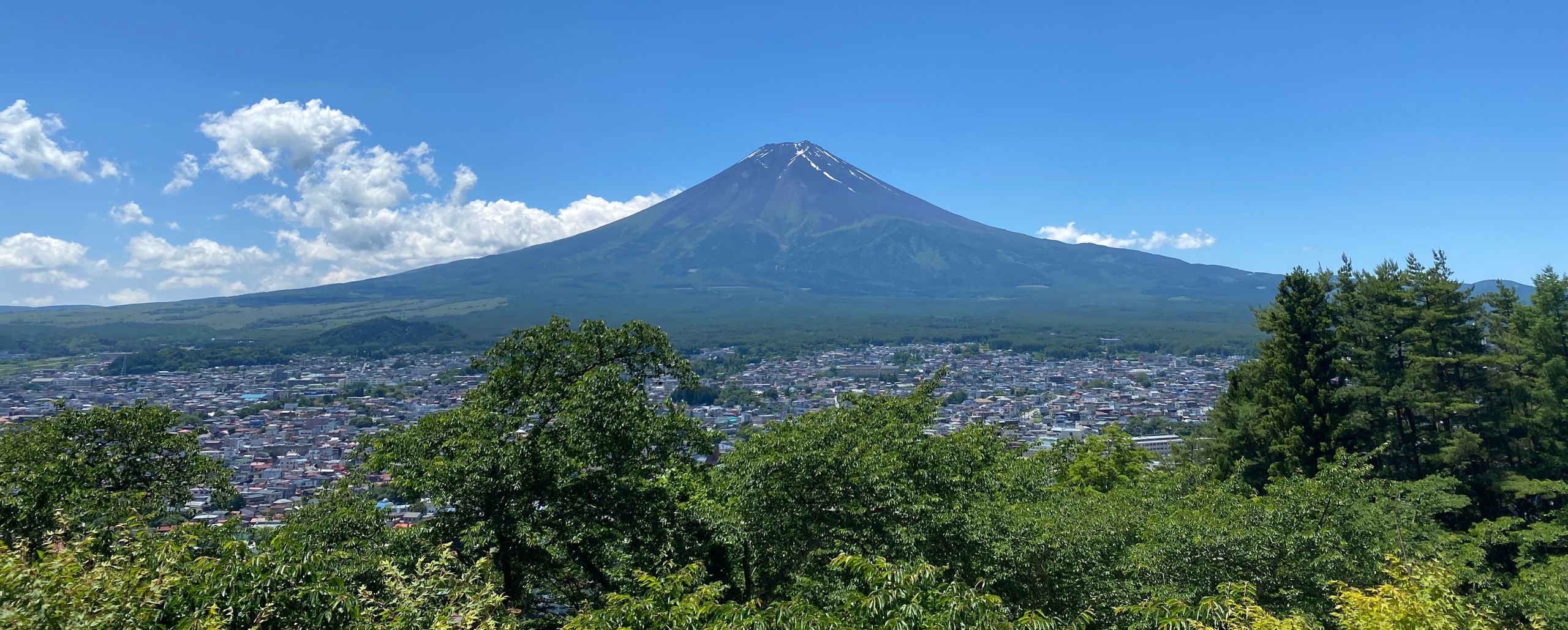 Japan's countryside under the volcano