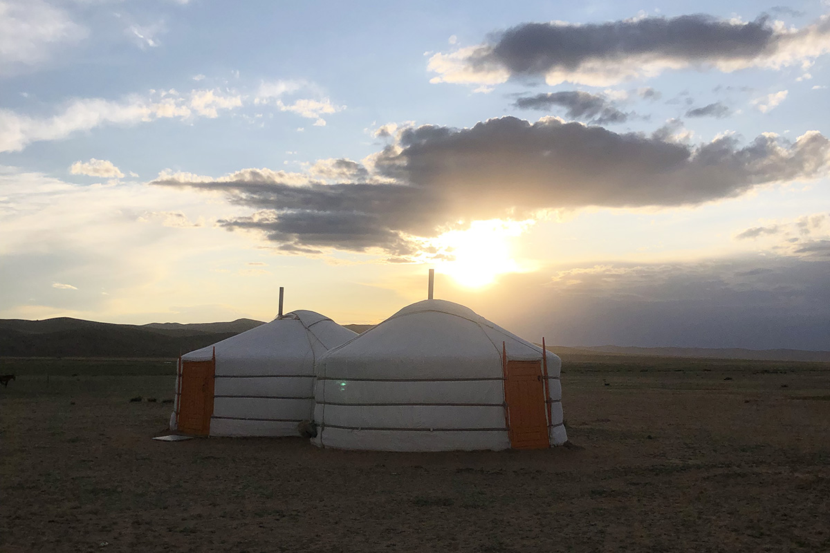 Living like nomads in the Mongolian steppe