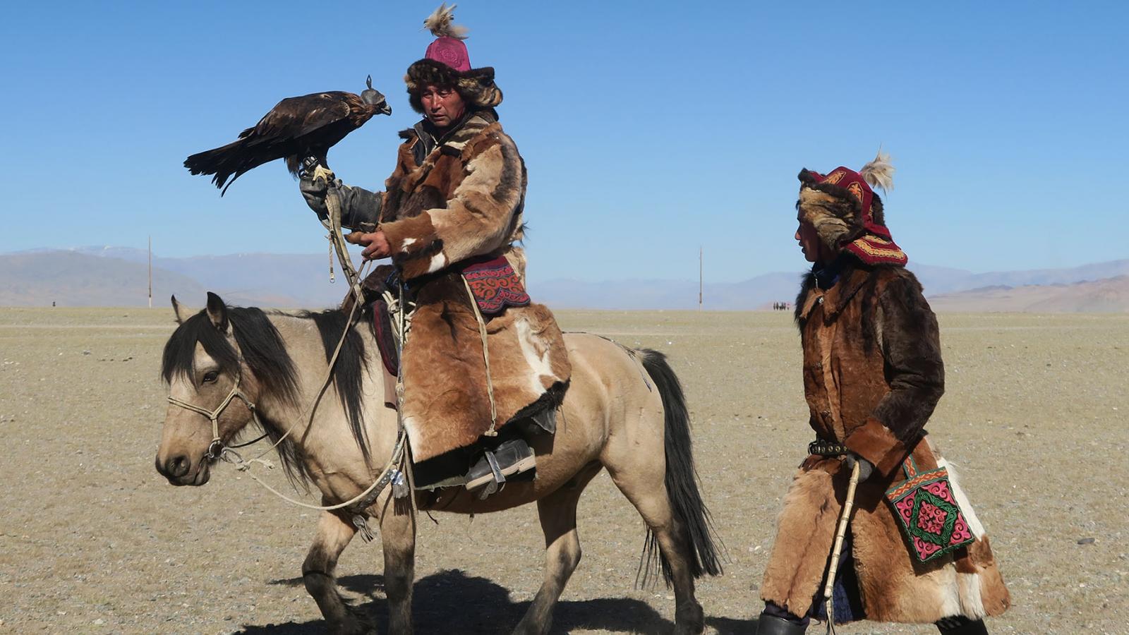 Our day with Eagle Hunters in Mongolia