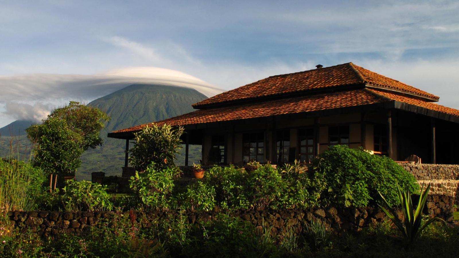 Our experience at Virunga Lodge in Rwanda + Mount Gahinga Lodge in Uganda