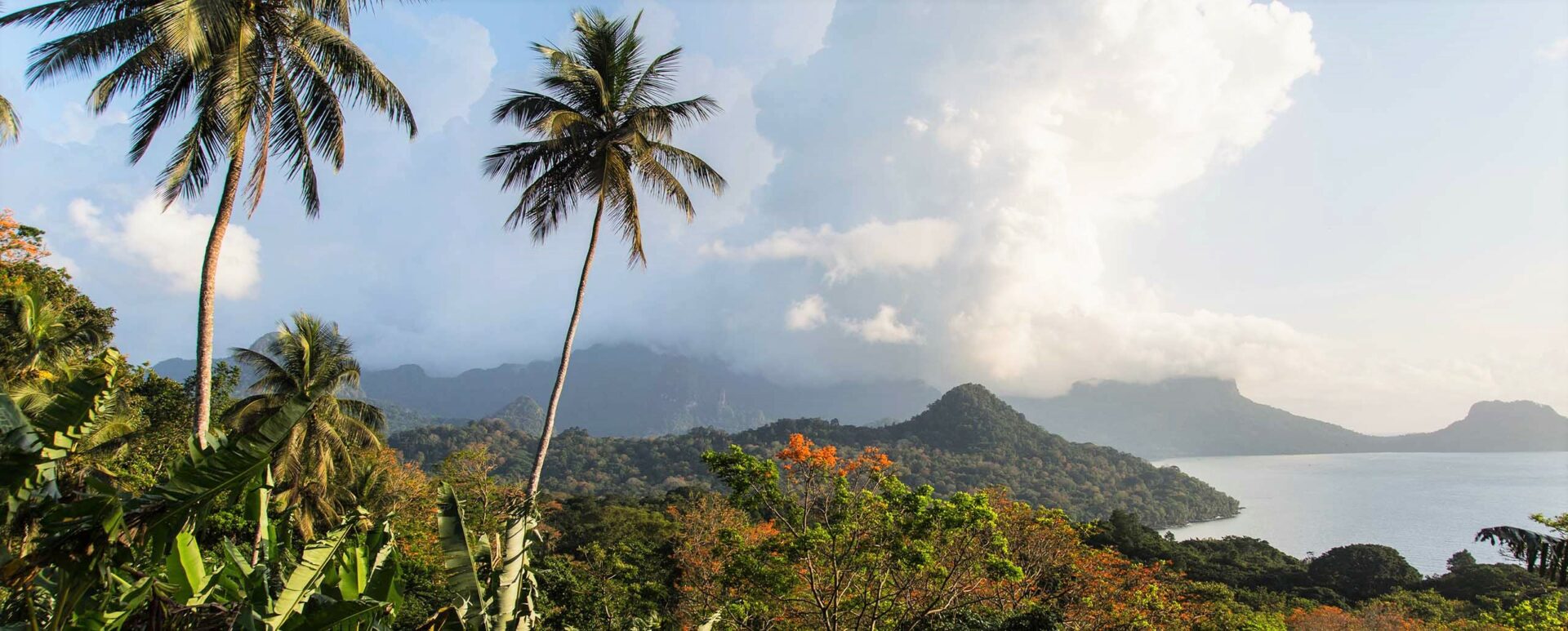 best places to go hiking in the world include Sao Tome + Principe