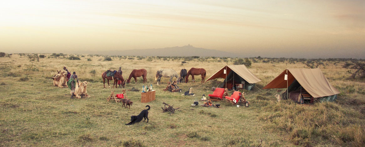 Wild Camping at Ol Malo Lodge in the Laikipia Plateau, Kenya. Best Easter Holiday Destinations.