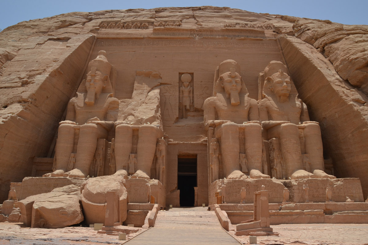 Discovering the temples of Abu Simbel, Egypt