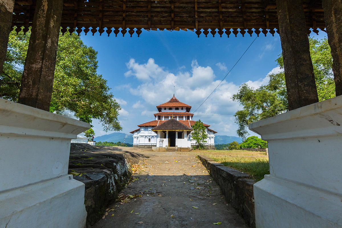 Temple near Kandy