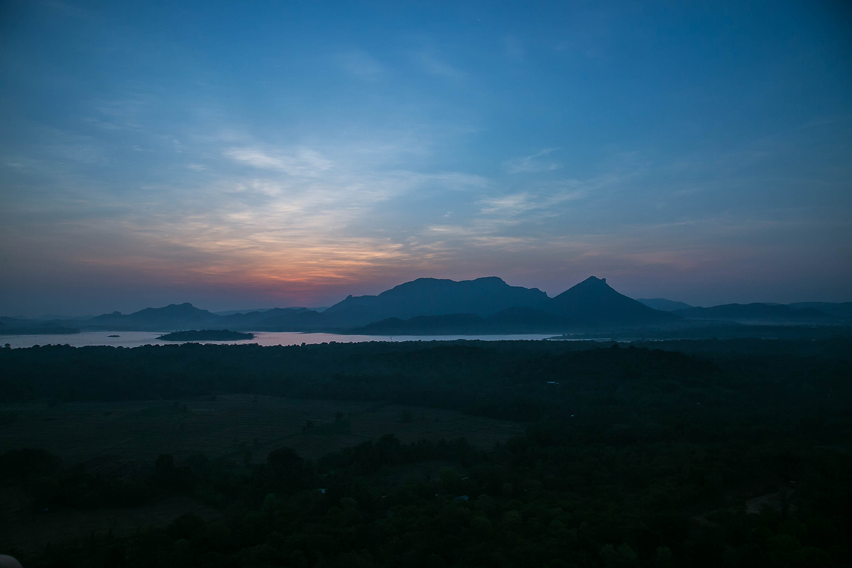 Hot-air ballooning over Sri Lanka's Cultural Triangle