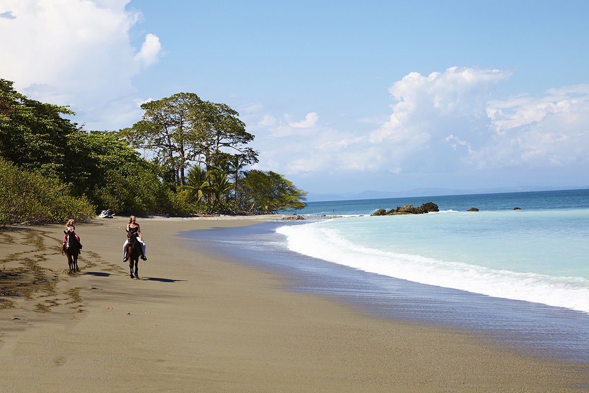 Horse Riding beach Costa Rica