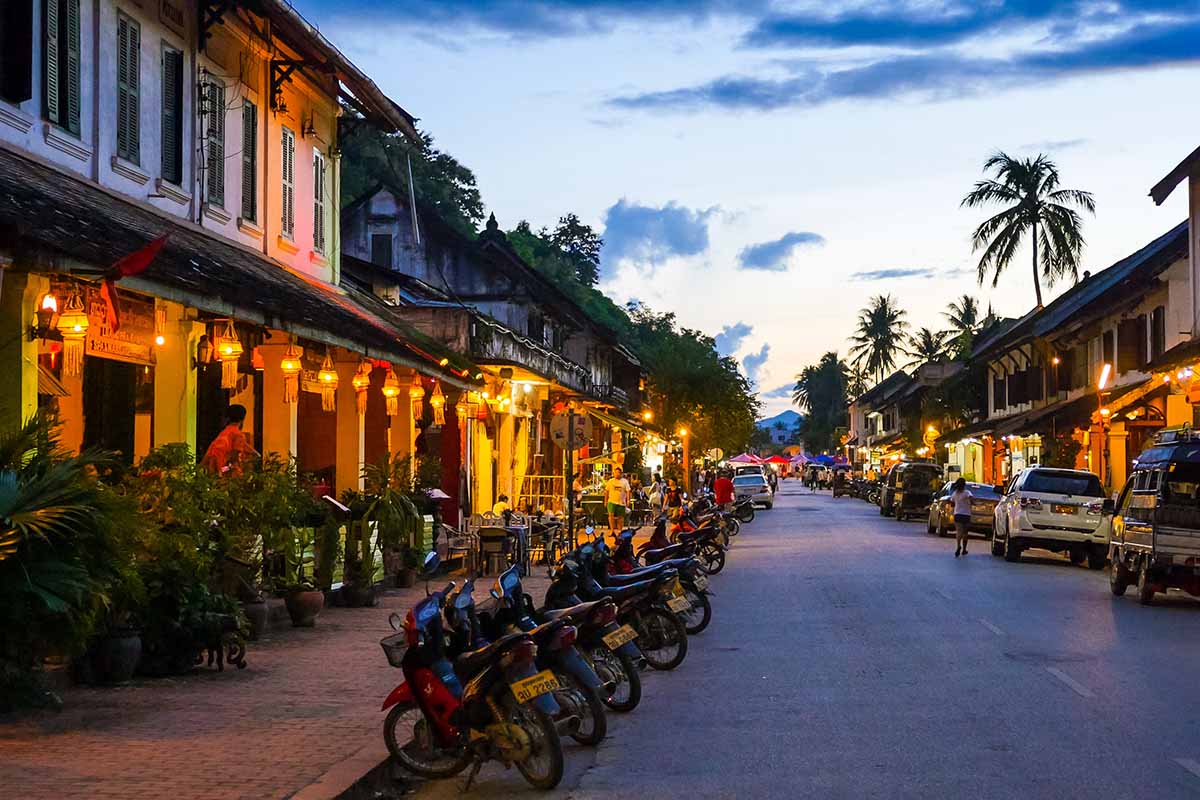 Laos street