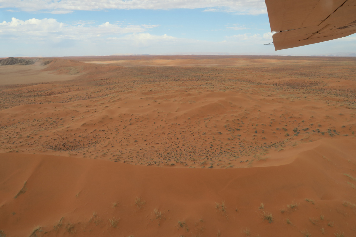 Namibia from the air: a scenic flight from Swakopmund to Sossusvlei