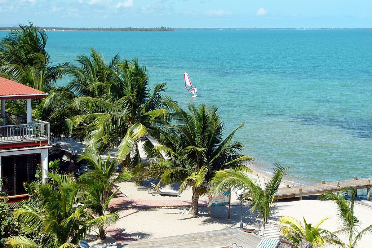 Travel to Belize to enjoy this fabulous beach