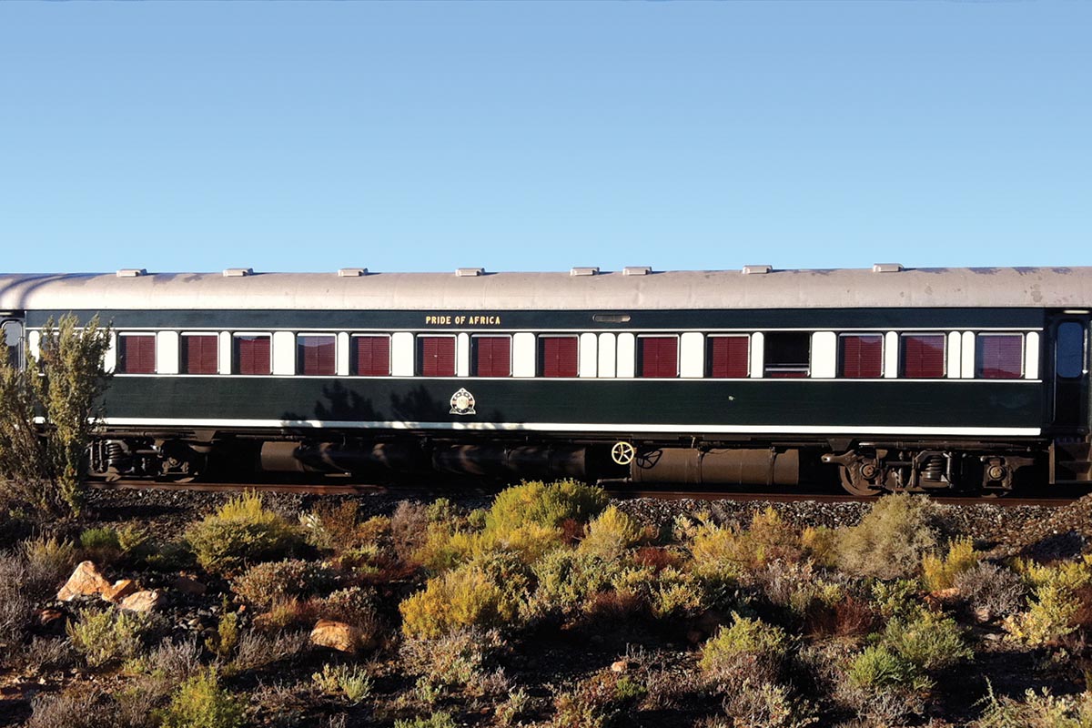 Rovos rail train luxury small group trip in South Africa