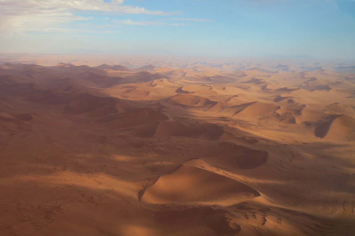 Namibia from the air: a scenic flight from Swakopmund to Sossusvlei