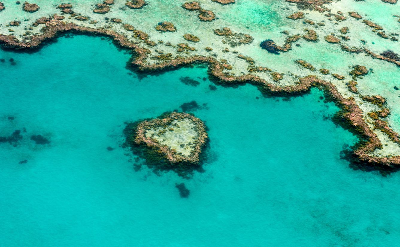 Honeymoons in Australia and heart shaped island