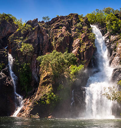 Wangi Falls on an Australia travel plan