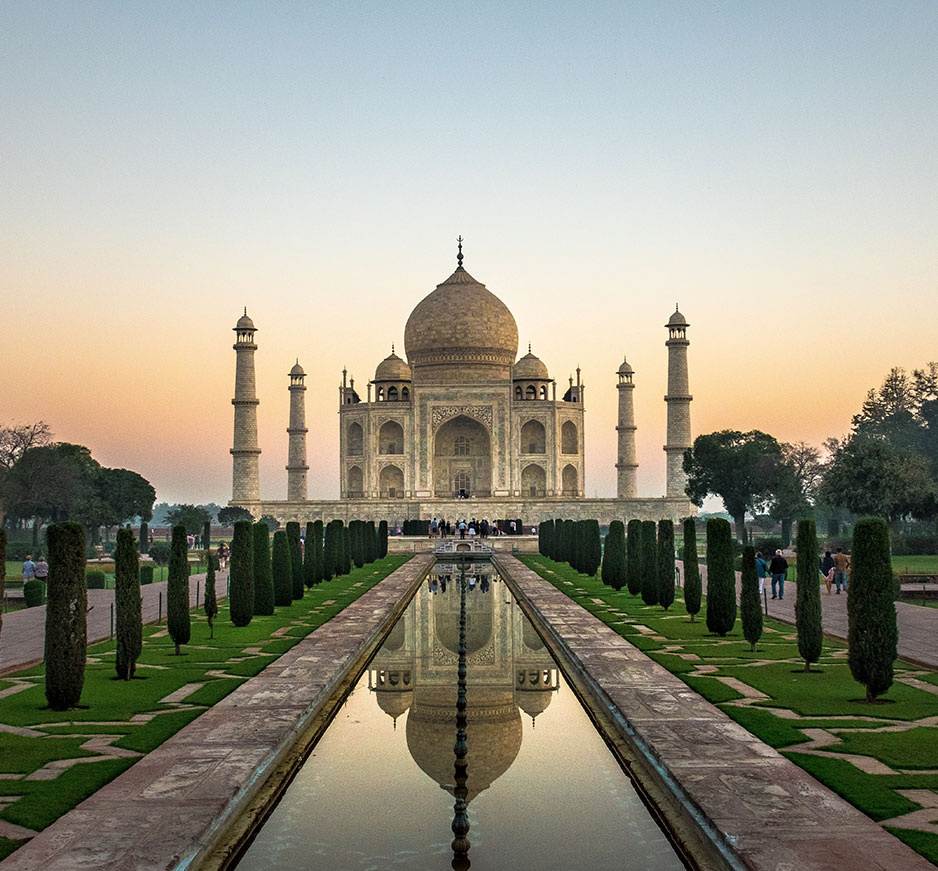 Taj Mahal from our India itinerary