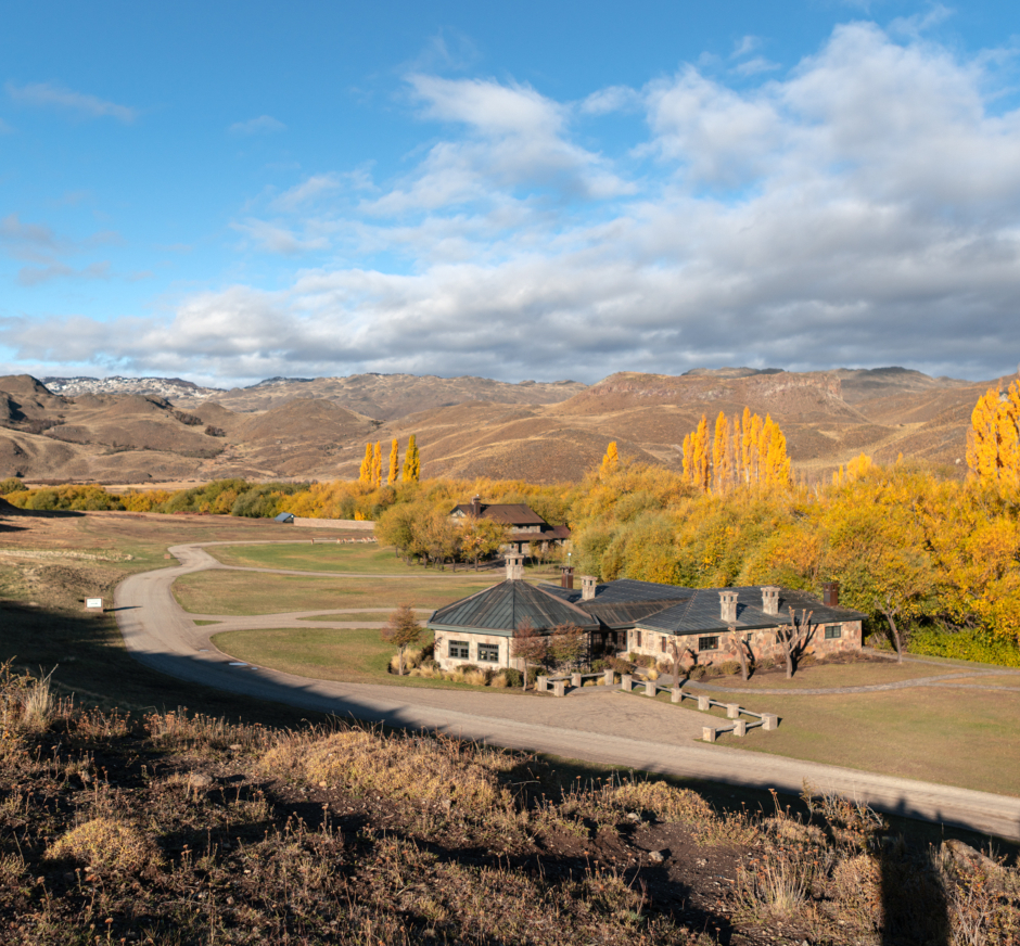 Hotel exterior, Explora Patagonia National Park, Chile