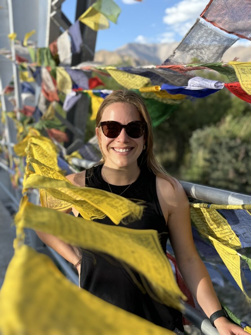 Charlotte in Ladakh