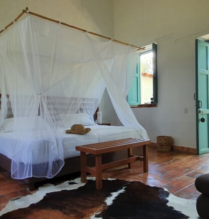 bedroom, casa barichara, barichara colombia