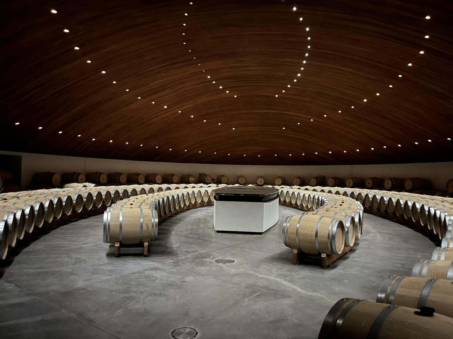 wine cellar, Clos Apalta, Chile