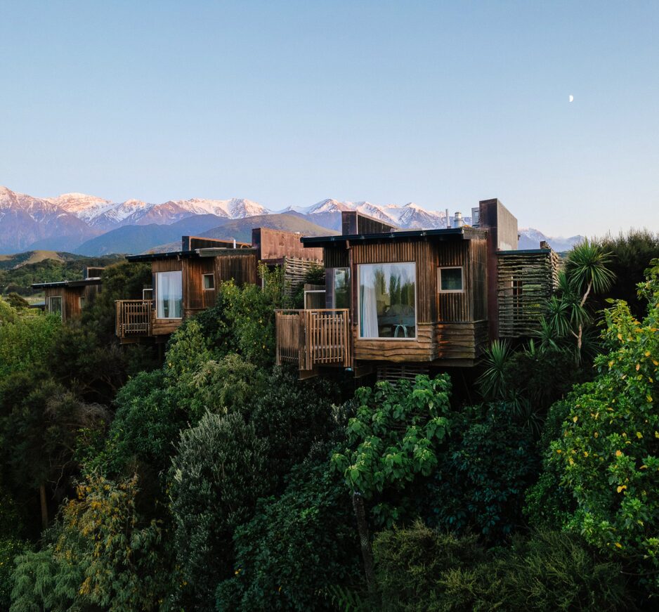 Treehouses Bird's Eye View, Hapuku Lodge & Tree Houses, Kaikoura, New Zealand