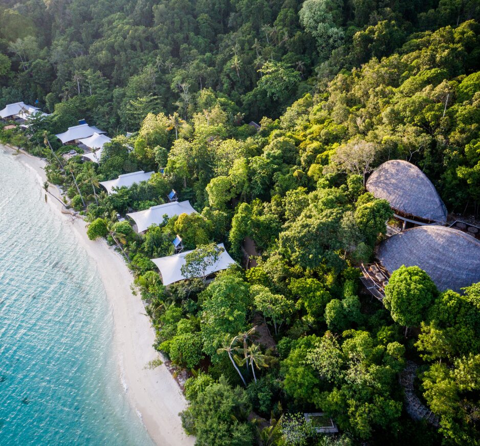 West Beach (Aerial), Bawah Reserve, Indonesia