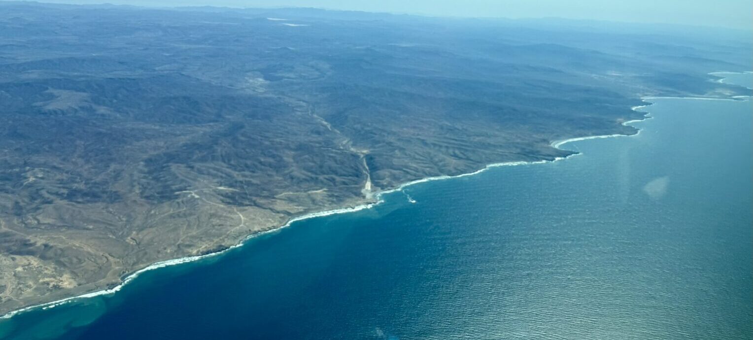 Airplane view of San Ignacio