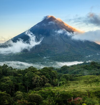 Arenal Volcano on a 10-day honeymoon in Costa Rica