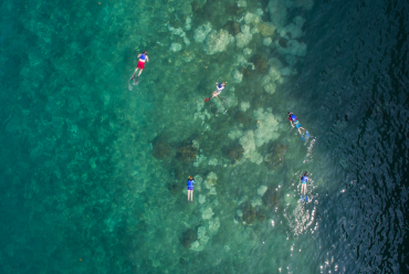 Snorkelling from Playa Cativo