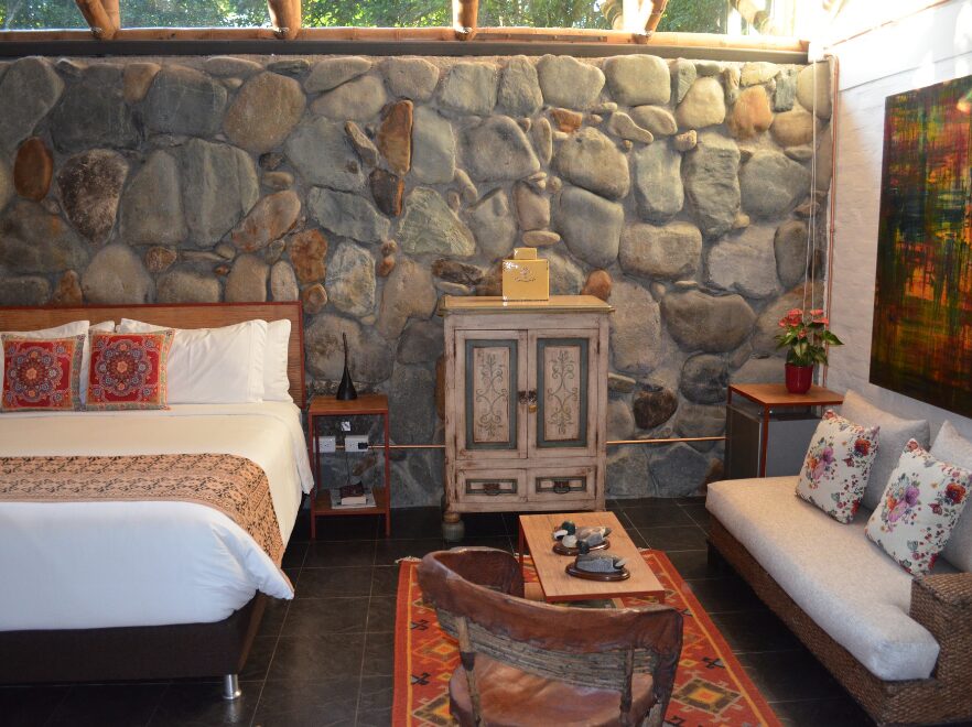 Bedroom, Hacienda Sazagua Boutique, Coffee Region, Colombia