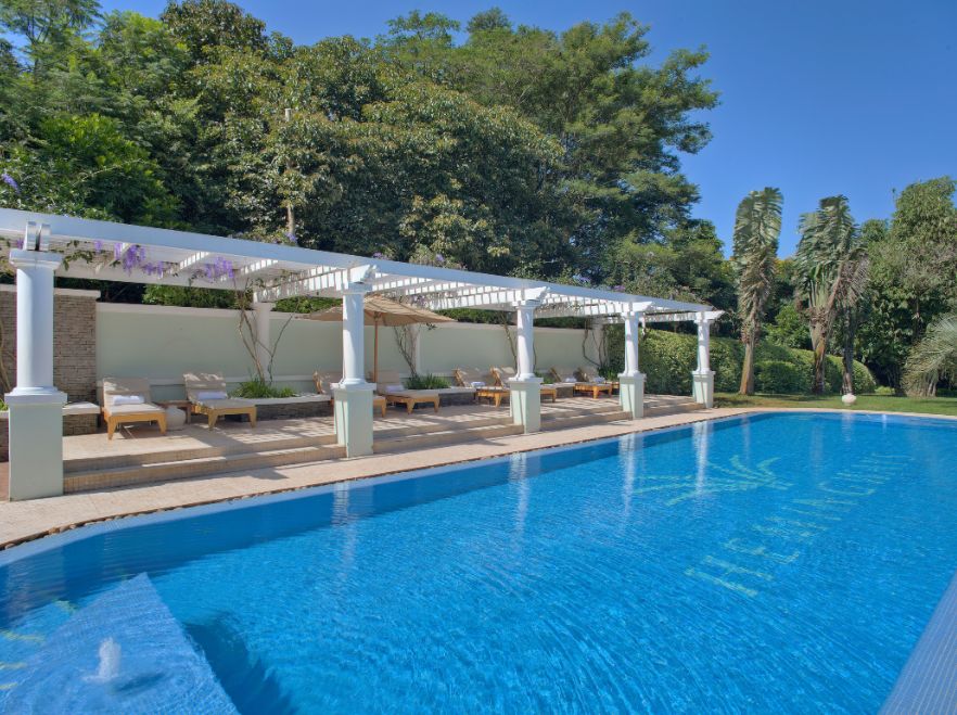 Swimming pool at Hemingways, Nairobi, Kenya