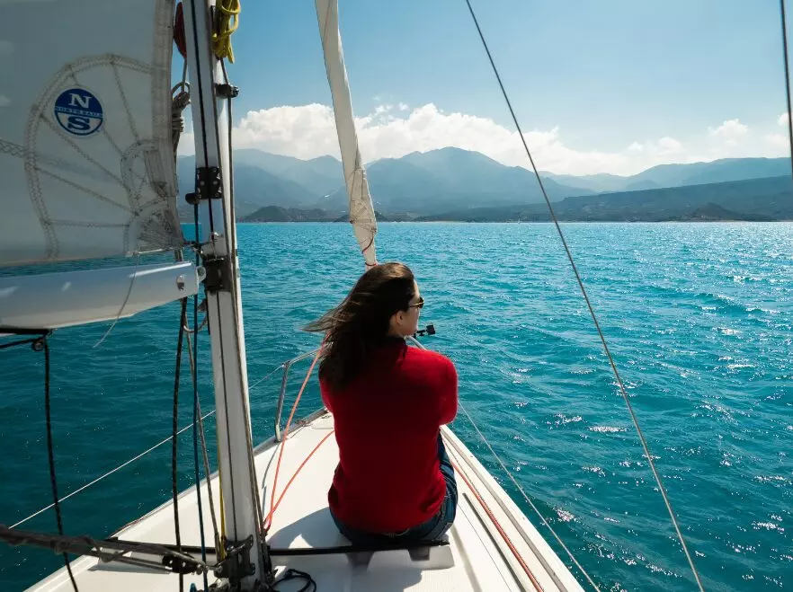 Sail on a nearby lake with Awasi Mendoza