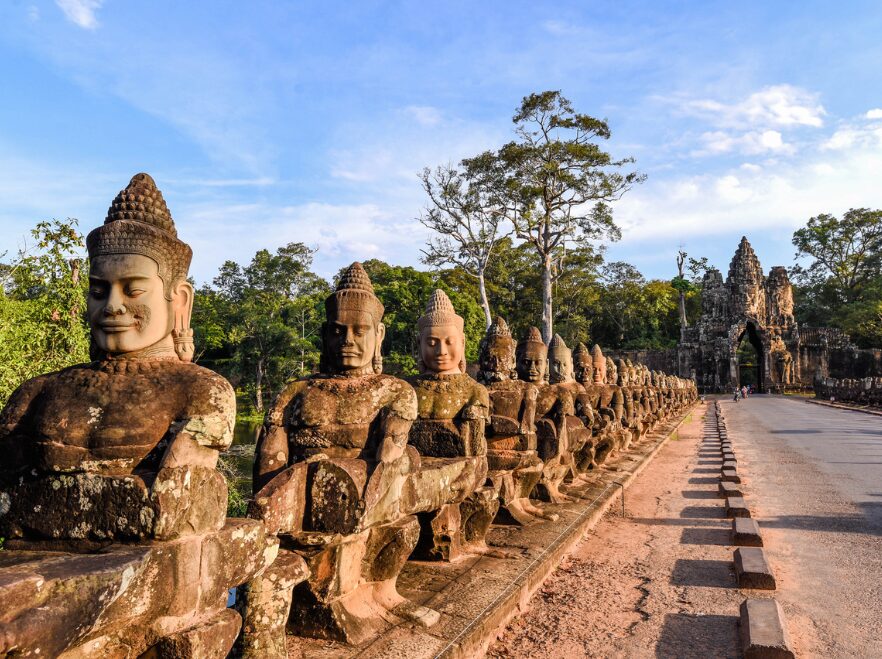 Angkor Thom, Siem Reap, Cambodia