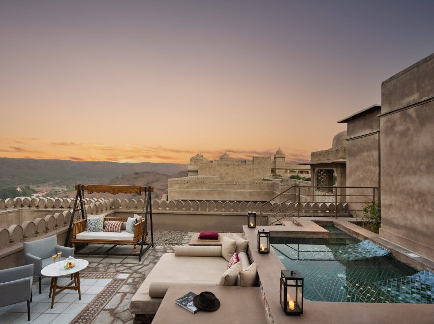 Thakur Bhagwati Singh Hot Tub Suite, Six Senses Fort Bawara, Rajasthan, India