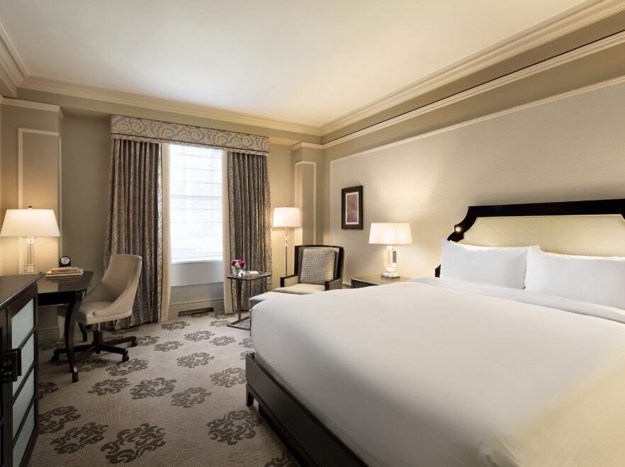 A room at the Fairmont, Vancouver
