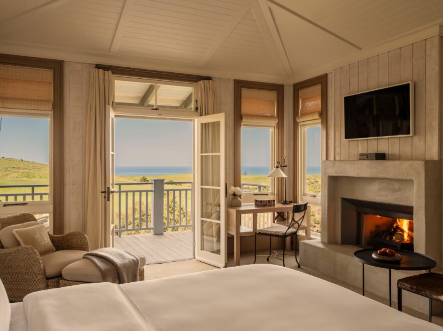 Ocean View Junior Suite, Rosewood Kauri Cliffs, Matauri Bay, New Zealand