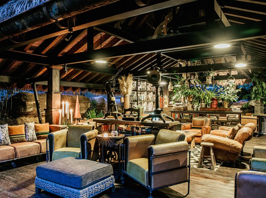 Landing Zone Bar, Shinta Mani Wild, Cambodia