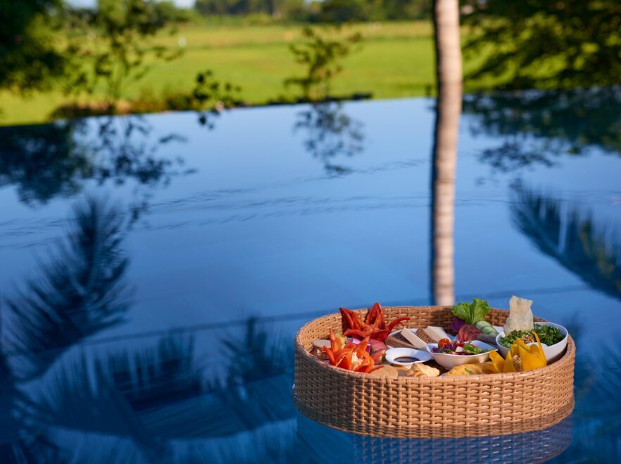 Floating breakfast, La Siesta, Hoi An, Vietnam