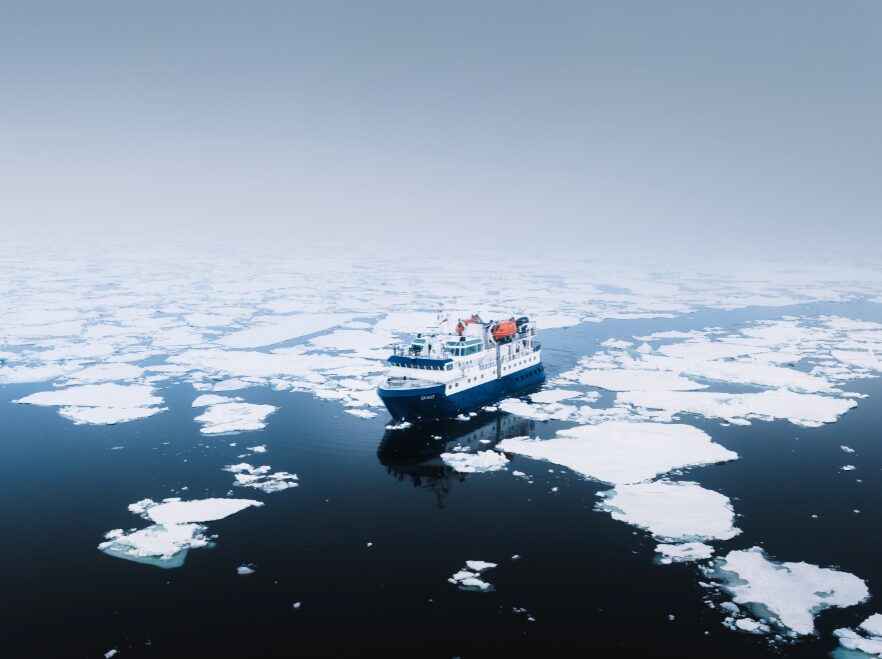 MS Quest in the Arctic Ice