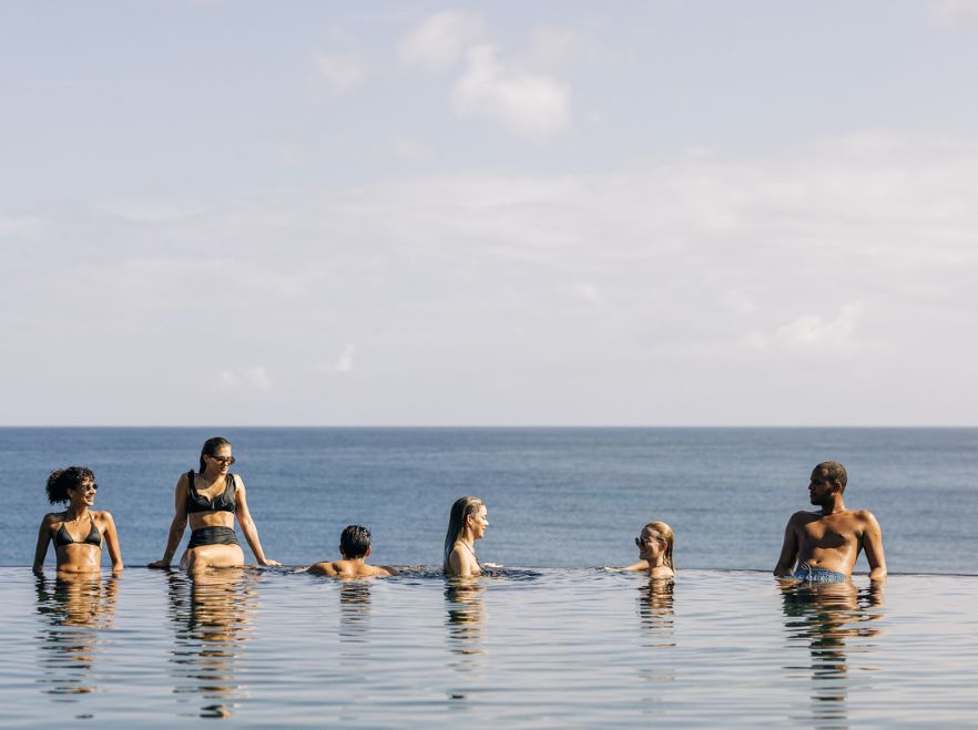 Relaxing at ÀNI Private Villa, Dominican Republic