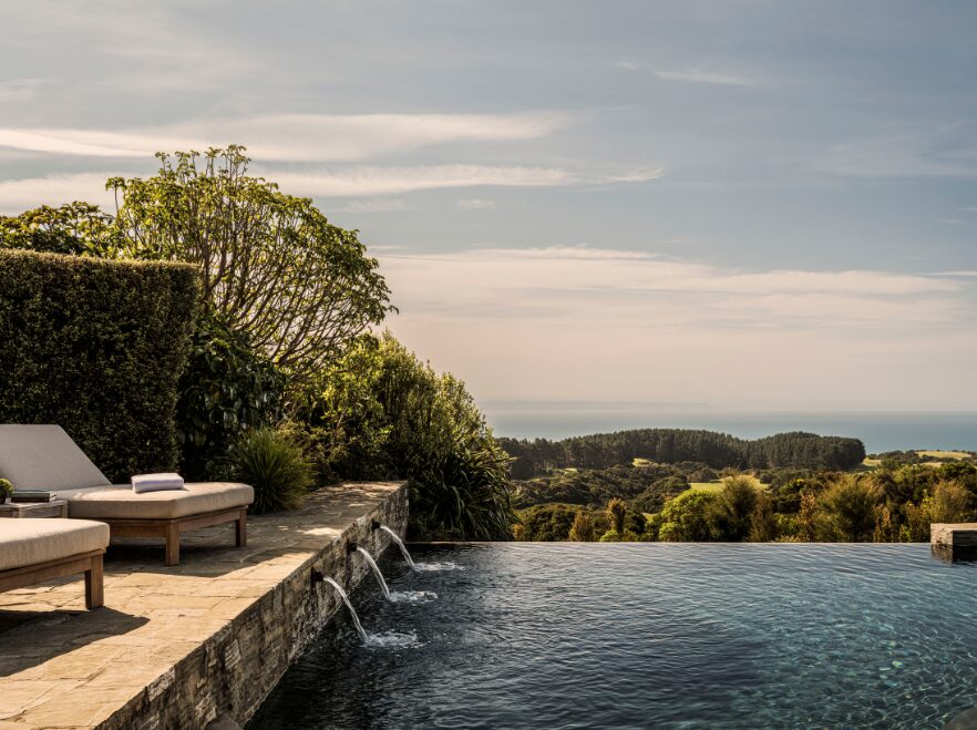 Wellness Pool, Rosewood Cape Kidnappers, Hawke's Bay, New Zealand