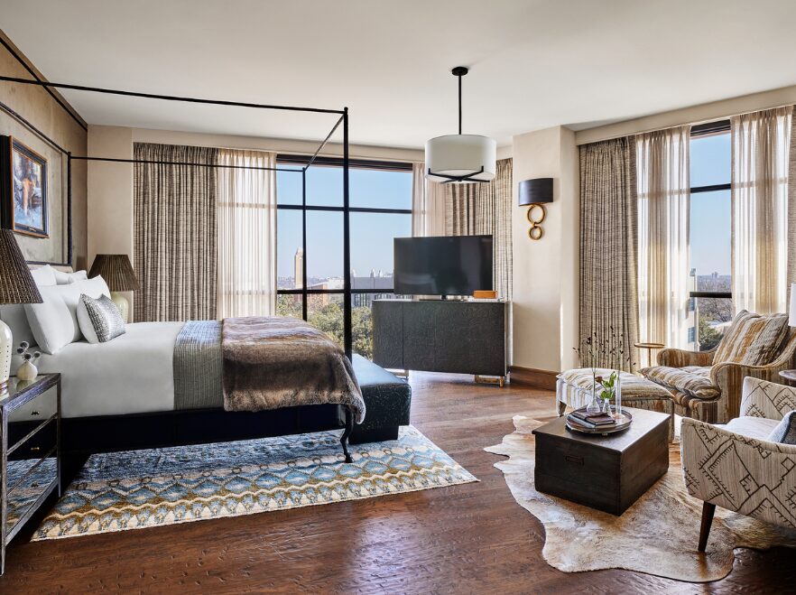 A suite at Bowie House