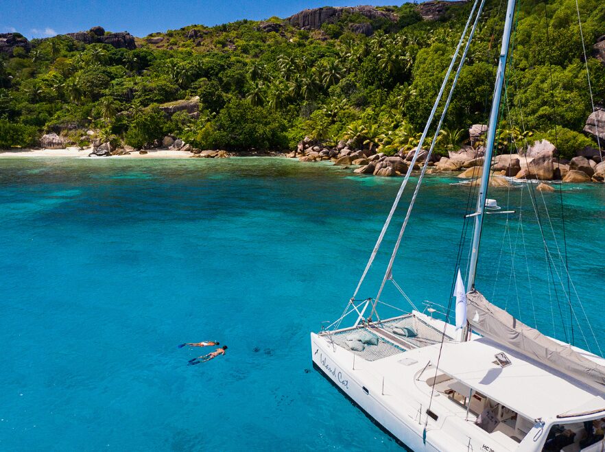 Snorkelling, Raffles, Praslin, Seychelles