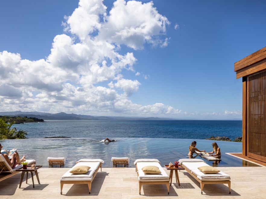 Relaxing at ÀNI Private Villa, Dominican Republic