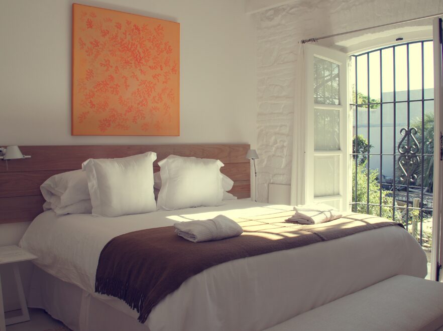 Bedroom, Charco Hotel, Colonia del Sacramento, Uruguay