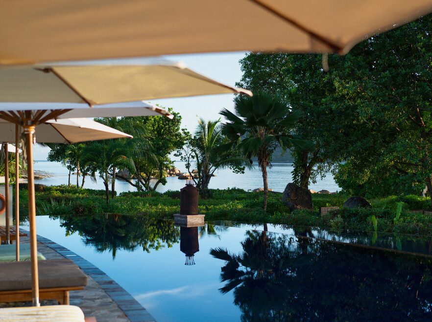 Main Pool, Raffles, Praslin, Seychelles