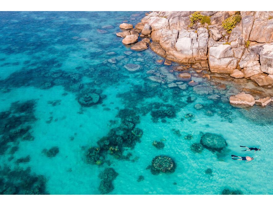 Snorkelling, Lizard Island, Great Barrier Reef, Queensland, Australia