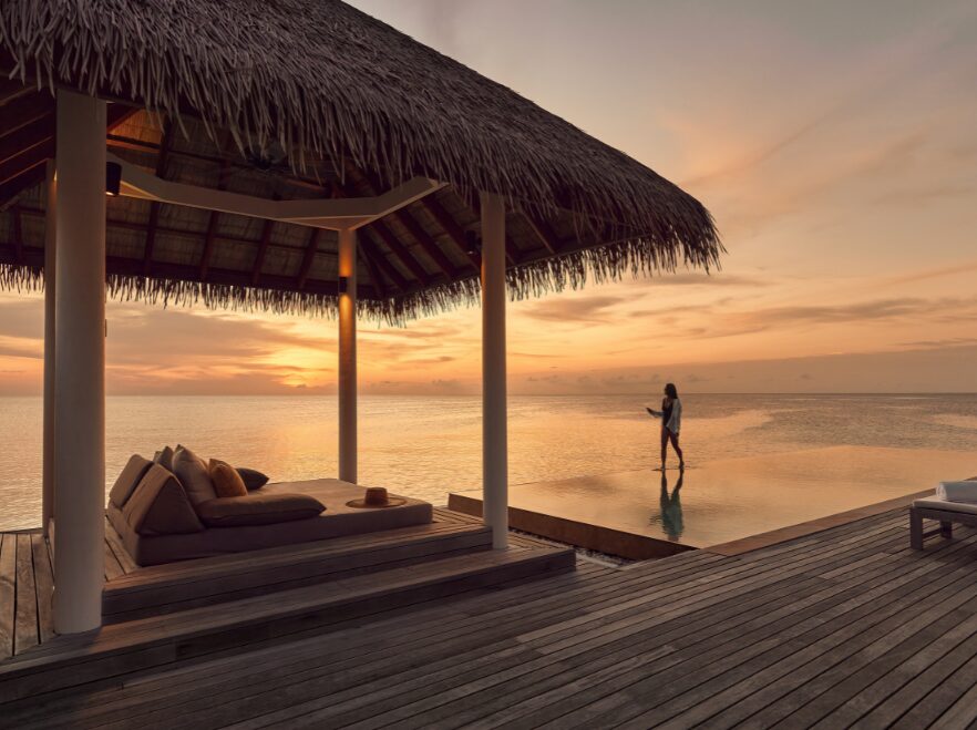 Water Villa Pool Deck, COMO Maalifushi, The Maldives