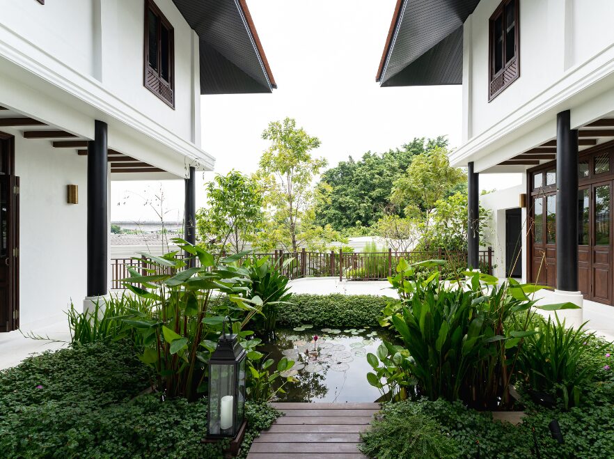 Courtyard, Siri Sala, Bangkok, Thailand